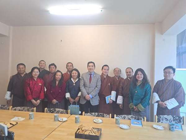 FAO Representative Mr. Ken Shimizu meeting with Horticulture Association of Bhutan leadership