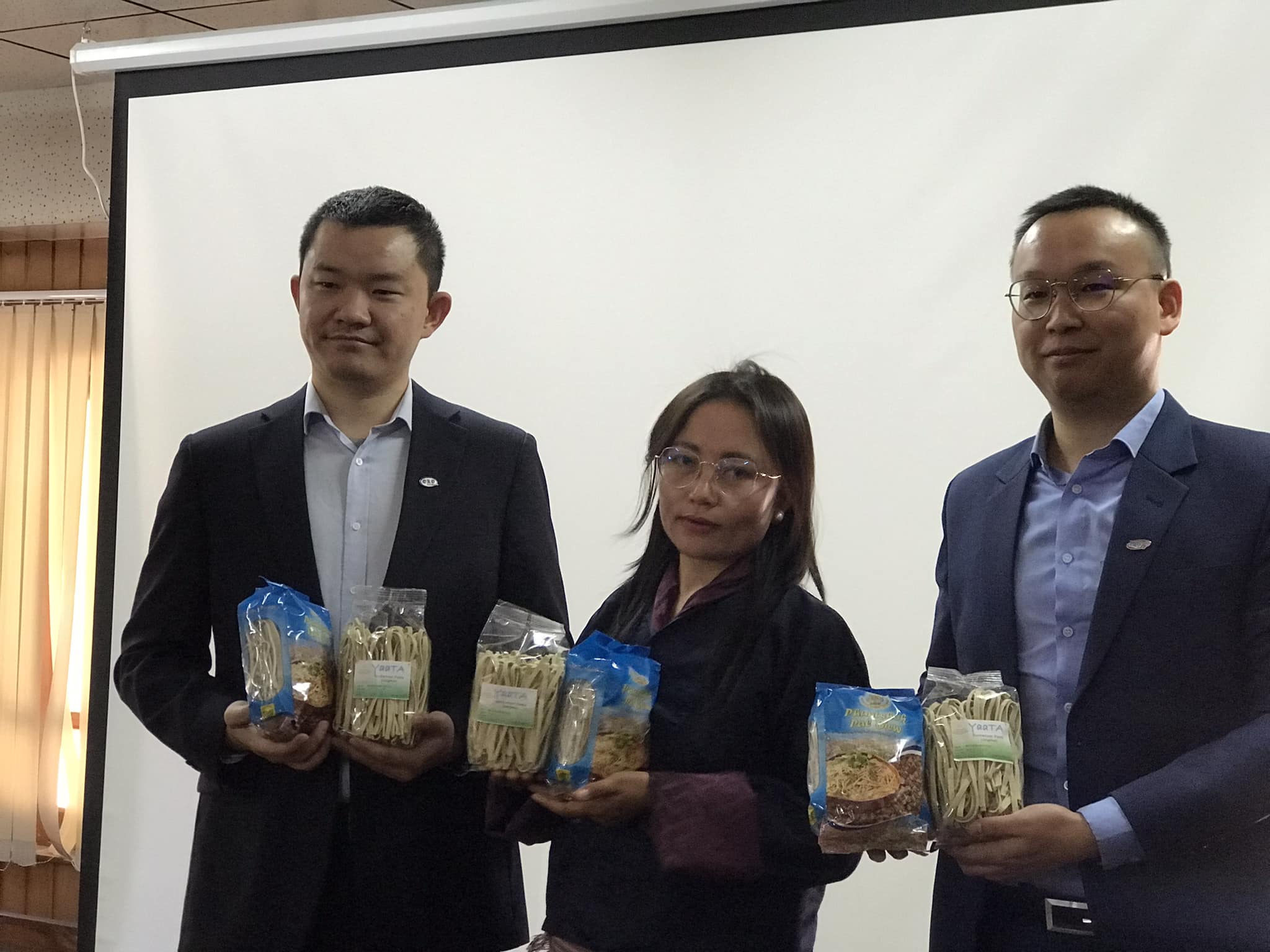 Launch of Crystal Moon Products, Yaata Noodles, and Solo by Horticulture Association of Bhutan